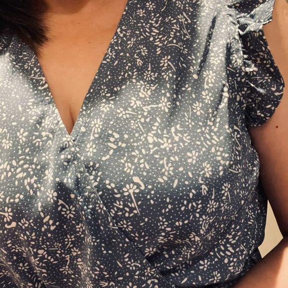 Floral dress - twig blue - Picture 9 of 11